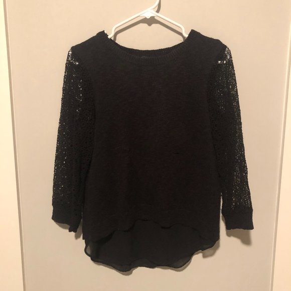 Lucky Brand Sweaters - Lucky Brand Black Cinema Sweater